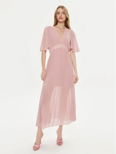 Dixie Rochie cocktail roz