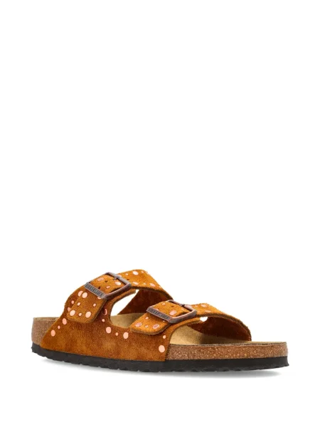 Sandale Birkenstock sa kopčom sa šiljcima smeđa