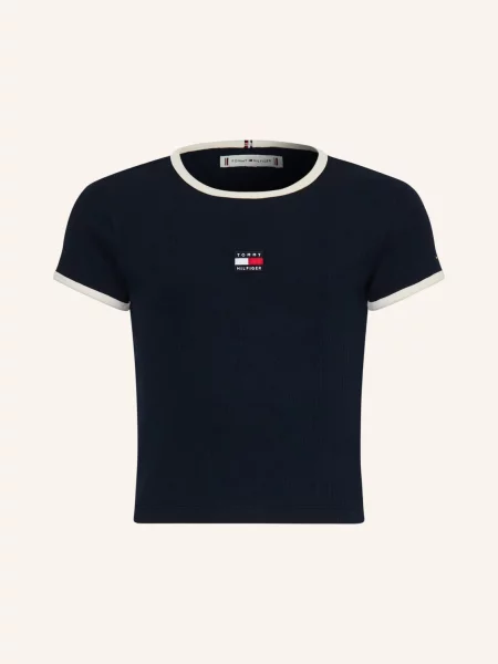 Tommy Hilfiger Koszulka blau biała