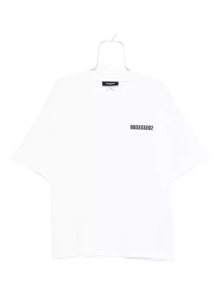 Μπλούζα Dsquared2 με σχέδιο λευκό