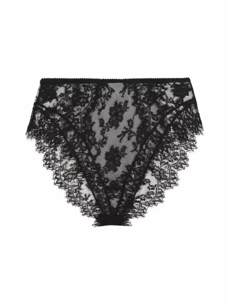 Krajkové kalhotky Dolce & Gabbana černé
