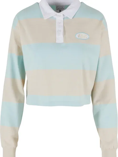 Karl Kani Tricou nisipiu / verde mentă alb