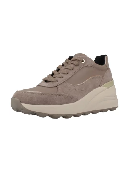 Sneakersy Geox brązowe