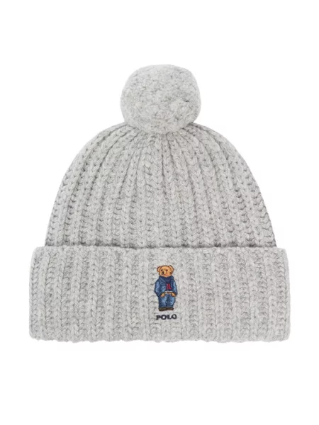 Polo Ralph Lauren czapka wełniana szara