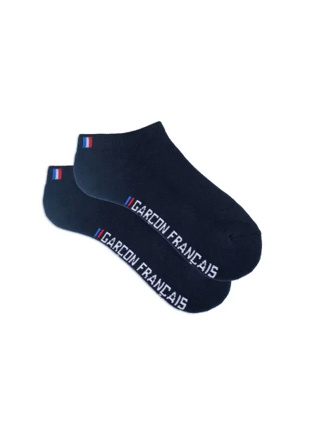 Носки Garcon Francais синие