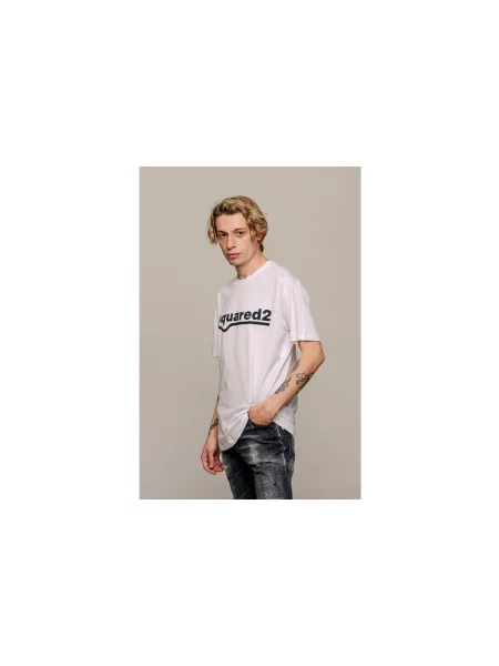 Tricou Dsquared alb