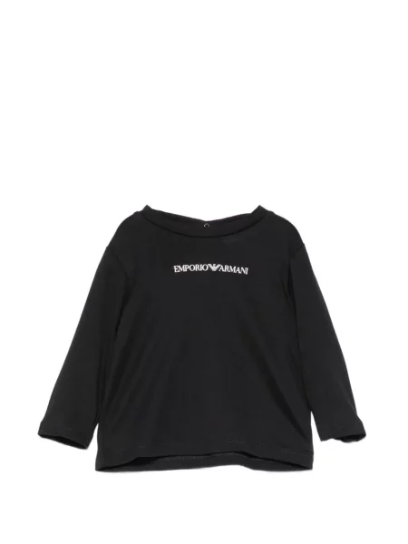 Koszulka dziecięca Emporio Armani czarna