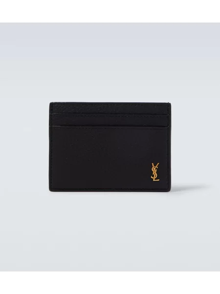 Portofel Saint Laurent din piele negru