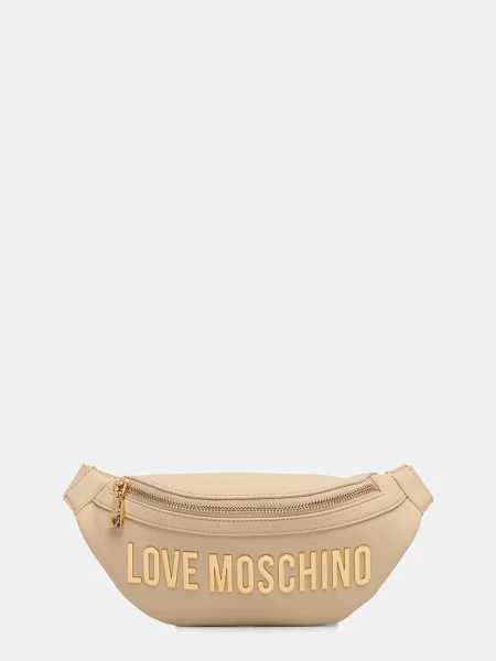 Torbica za okoli pasu Love Moschino rdeča