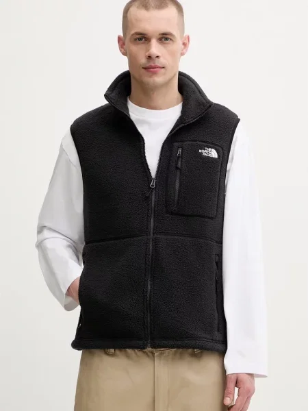 The North Face hanorac fără mâneci pentru bărbați polar YUMIORI maro