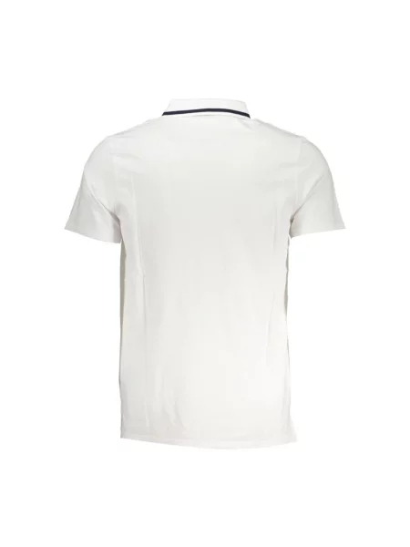 Polo Fila z krótkim rękawem elegancke białe