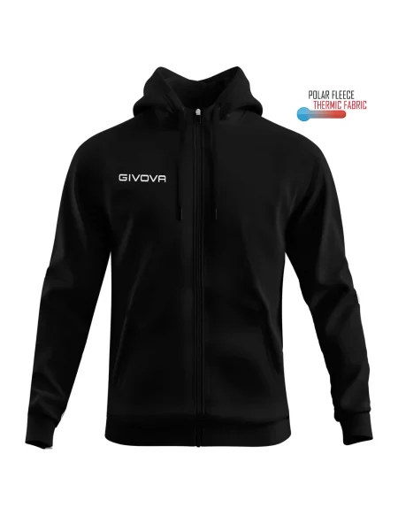 GIVOVA bluza sportowa z kapturem S czarny