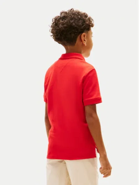 Tommy Hilfiger Pólóing Essential piros
