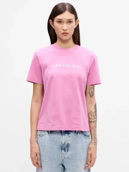 Calvin Klein Jeans kratka majica roza