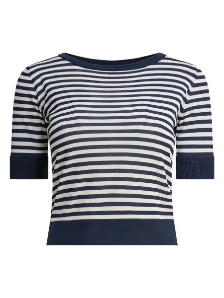 Tricou Rakki cu dungi albastru