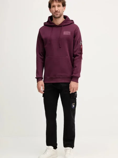 Παντελόνι Alpha Industries μαύρο