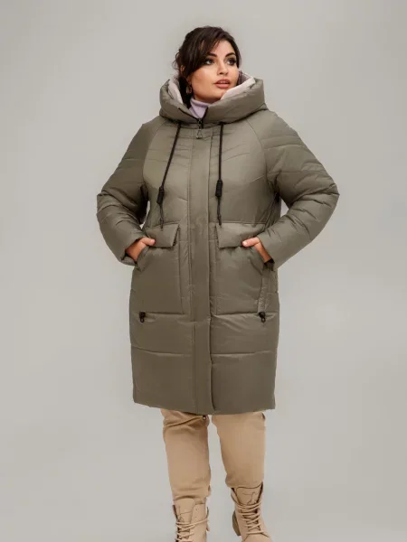 Зимова куртка All Posa зелений
