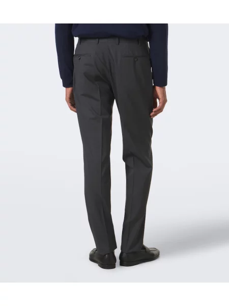 Pantaloni Canali de lână gri