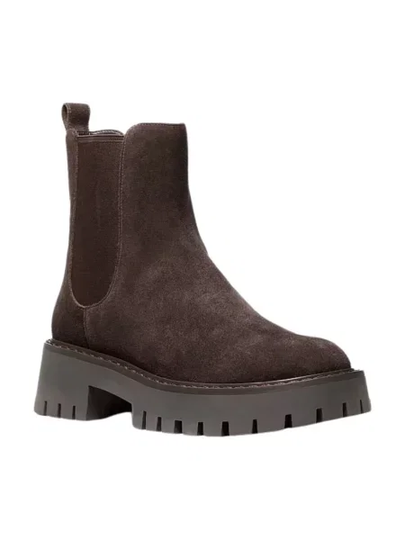 Botki Michael Kors zamszowe brązowe