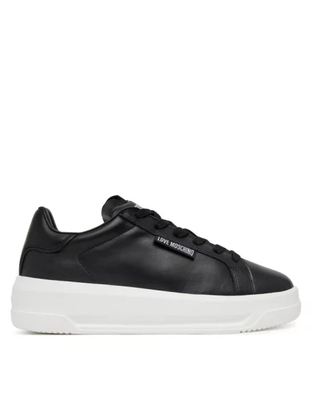 Sneakersy LOVE MOSCHINO czarne
