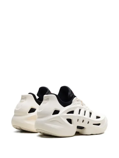 Běžecký květinový top Adidas šedý