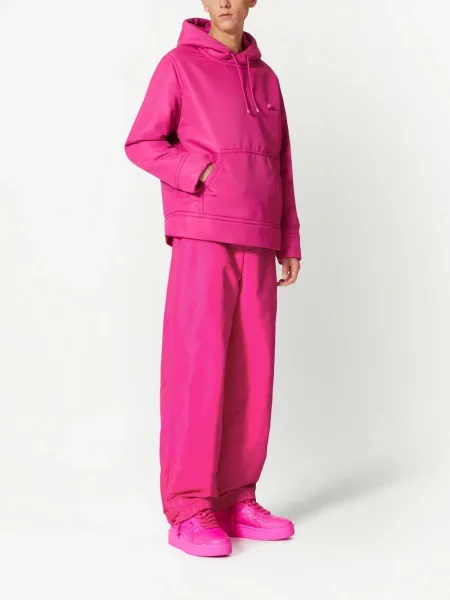 Bluza z kapturem Valentino różowa