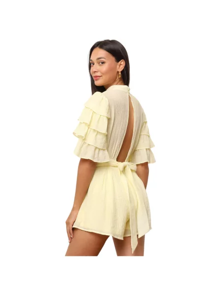 Salopetă La Modeuse galben