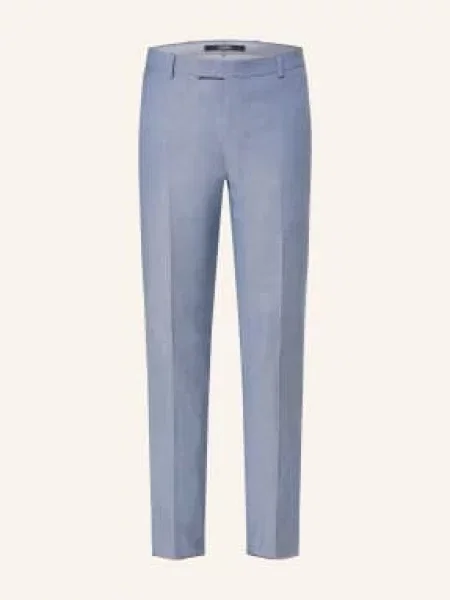 Joop! Spodnie Garniturowe Blayr Slim Fit blau niebieskie