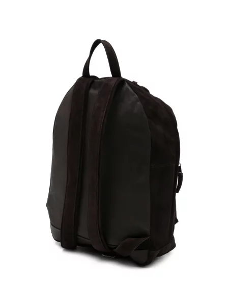 Rucsac Giorgio Brato din piele de căprioară maro