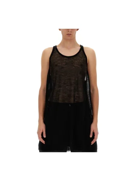 Koszula Rick Owens wełniana czarna