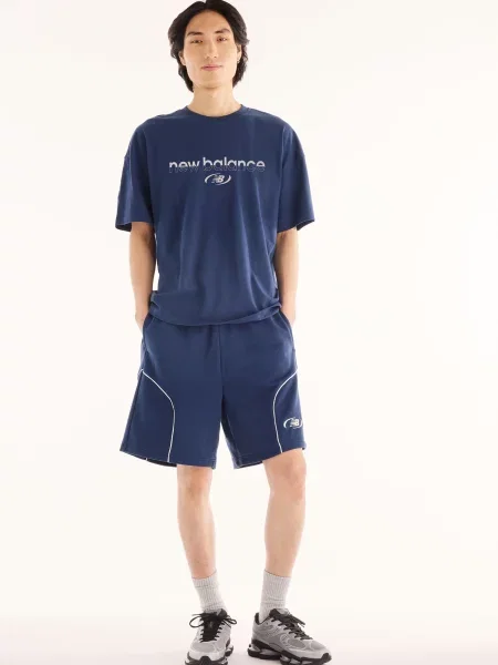 Футболка New Balance синя