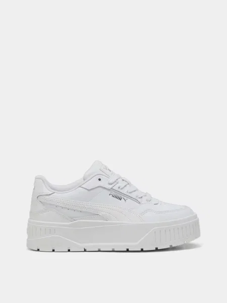 Кожаные кроссовки Puma белые