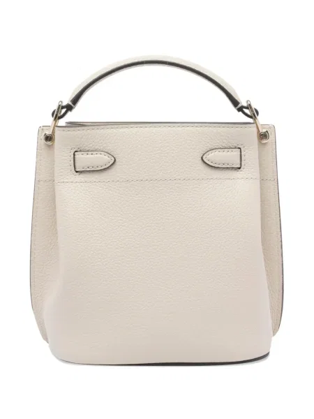 Geantă bucket Mulberry alb