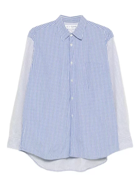 Košulja Comme Des Garçons Shirt karirana plava