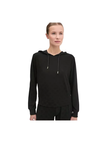 Bluza z kapturem Guess czarna