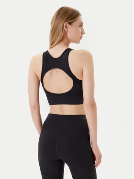 Sportovní podprsenka Adidas by Stella McCartney černá