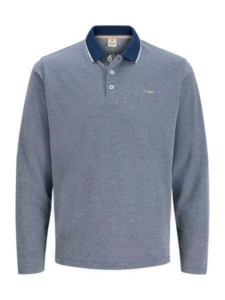 Jack & Jones Premium Tricou JPRBLUALVES bleumarin / amestec albastru
