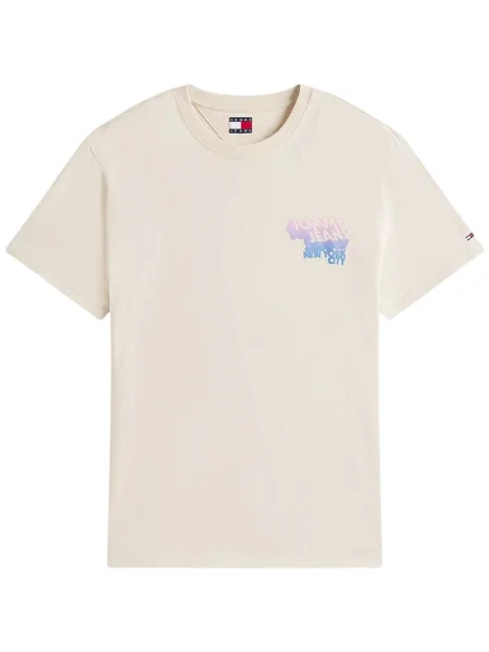 Tricou Tommy Hilfiger bej