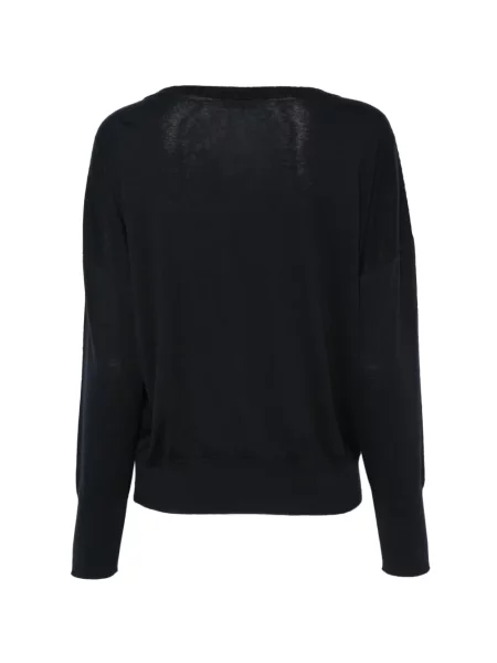 Top Zanone tricotate albastru