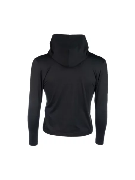 Bluza z kapturem Balenciaga z kapturem czarna