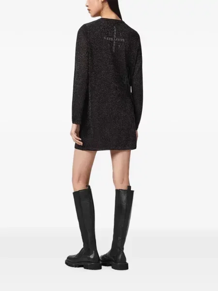 Rochie Allsaints cu imagine negru