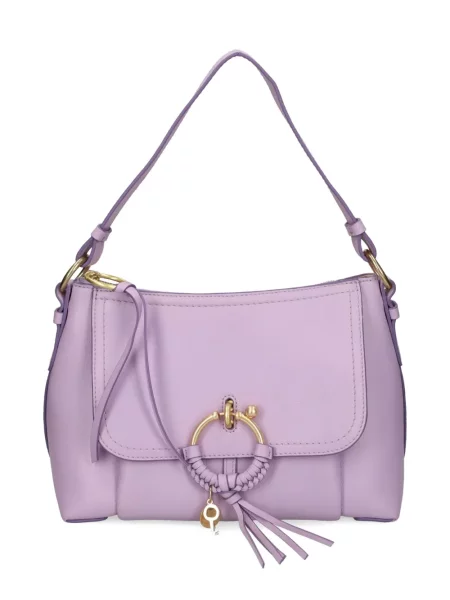 Geantă de mână See By Chloe din piele violet