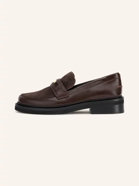 Maje Penny Loafers braun