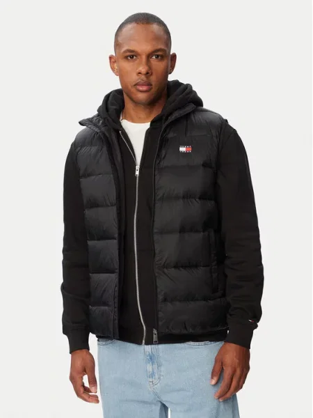 Tommy Jeans Kamizelka czarny