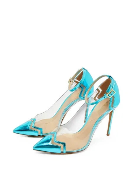 Pantofi cu toc Nicholas Kirkwood albastru