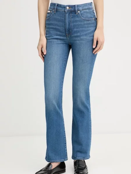 Calvin Klein Jeans jeansy skinny niebieskie