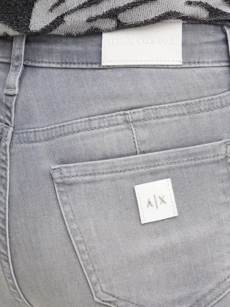 Blugi skinny Armani Exchange gri