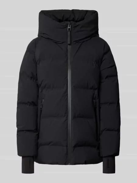 Kurtka puchowa o kroju regular fit z odpinanymi paskami do funkcji plecaka Marc O'polo czarna