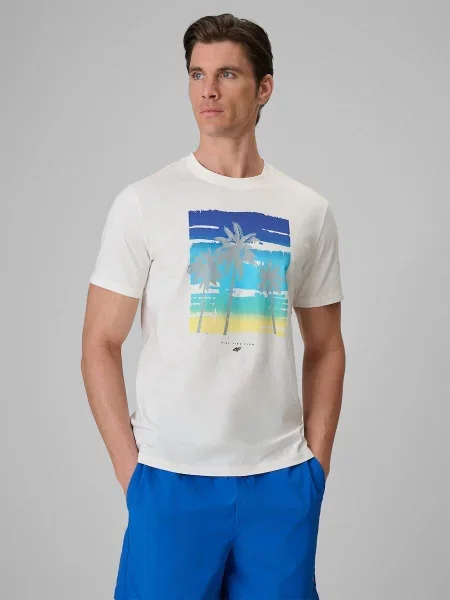 T-shirt 4F biała