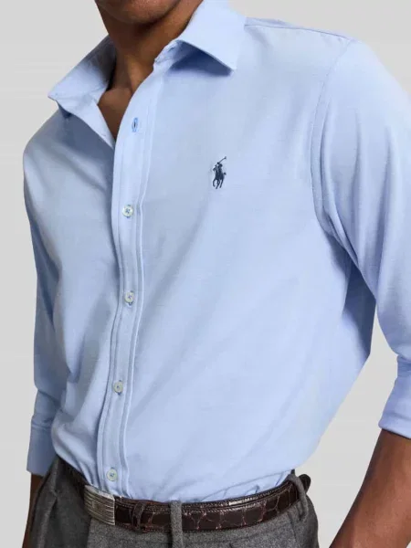 Koszula casualowa o kroju slim fit z wyhaftowanym logo Polo Ralph Lauren